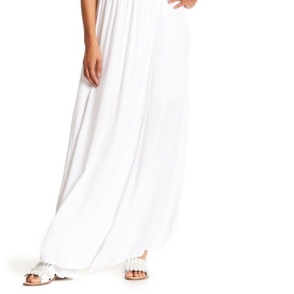 LAST ONE! Spense White Maxi Dress Embroidered NWT - Picture 4 of 8